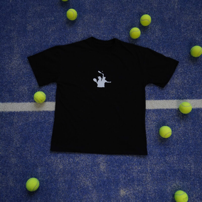 BANDEKHA Padel Club Black T-shirt