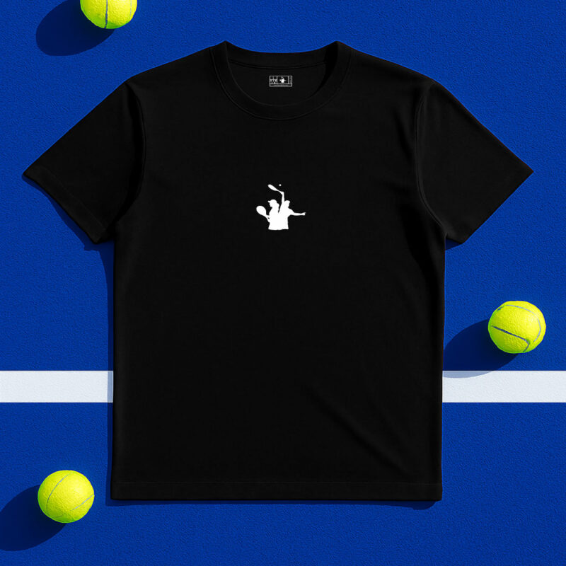 BANDEKHA Padel Club Black T-shirt